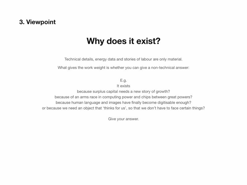 Step 3, viewpoint: why does it exist? Course slide, 2026
